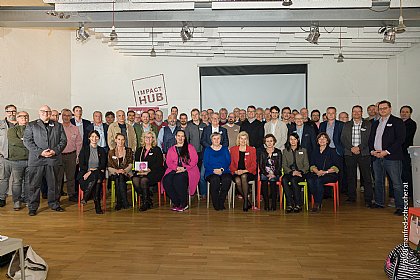 Gruppenbild UNOS in Wien