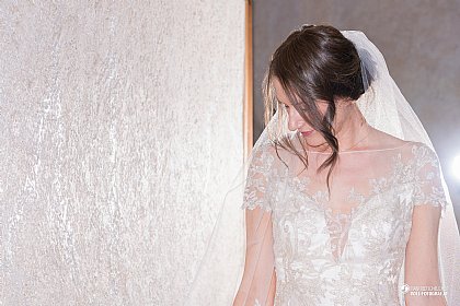 Hochzeit Guatemala 02, Braut mit Schleier
