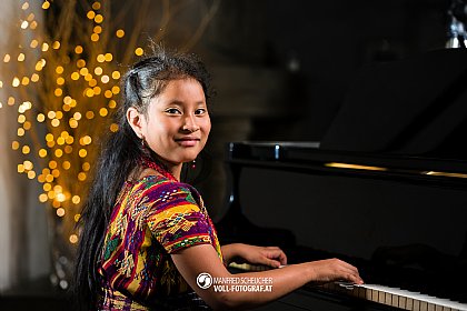 Pianistin Yahaira Tubac