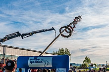 Maibaum aufstellen in Alkoven