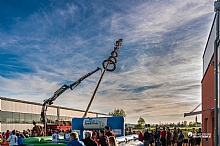 Maibaum aufstellen in Alkoven