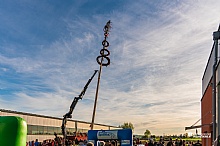 Maibaum aufstellen in Alkoven