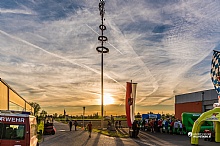 Maibaum aufstellen in Alkoven